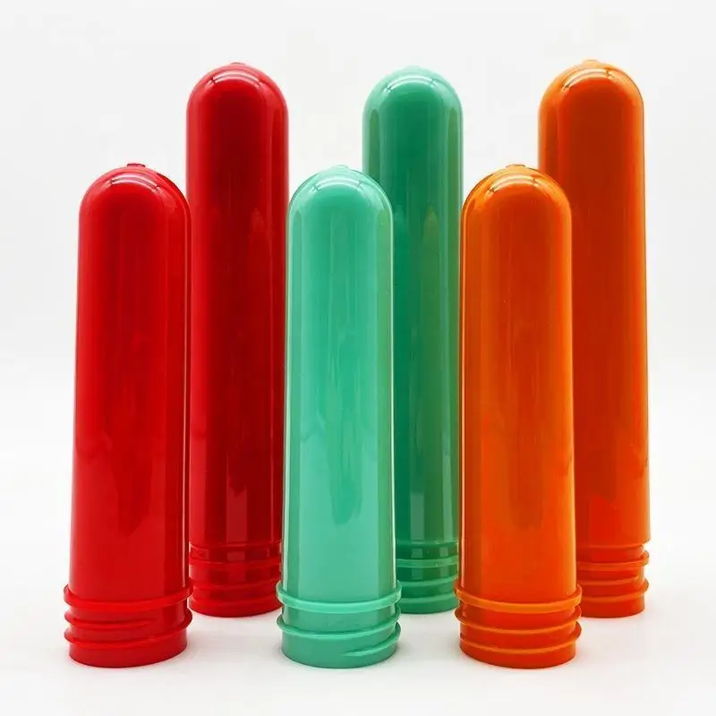 Custom multi color cosmetic pet preform 30g 35g 18/410 20/410 24/410 28/410mm plastic cosmetic tube bottle use pet preform