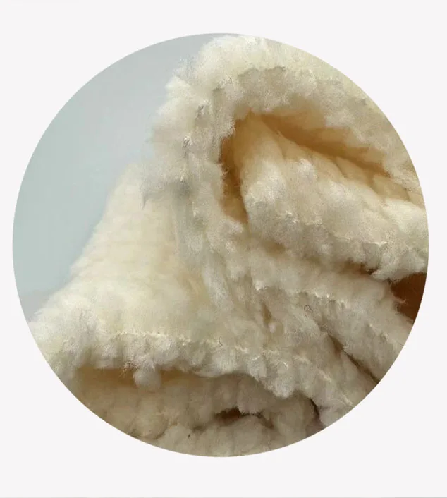 100%Polyester Knitted Jacquard Fleece Fabric For Clothes Or Home Textile Upholstery