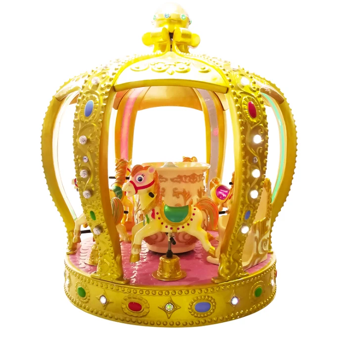 Высококачественный 6-местный парк развлечений crown открытая игровая площадка большая машинная карусель