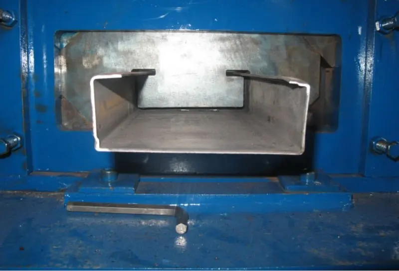 HAIDE New Product c channel rolling machine purlins c channel machine