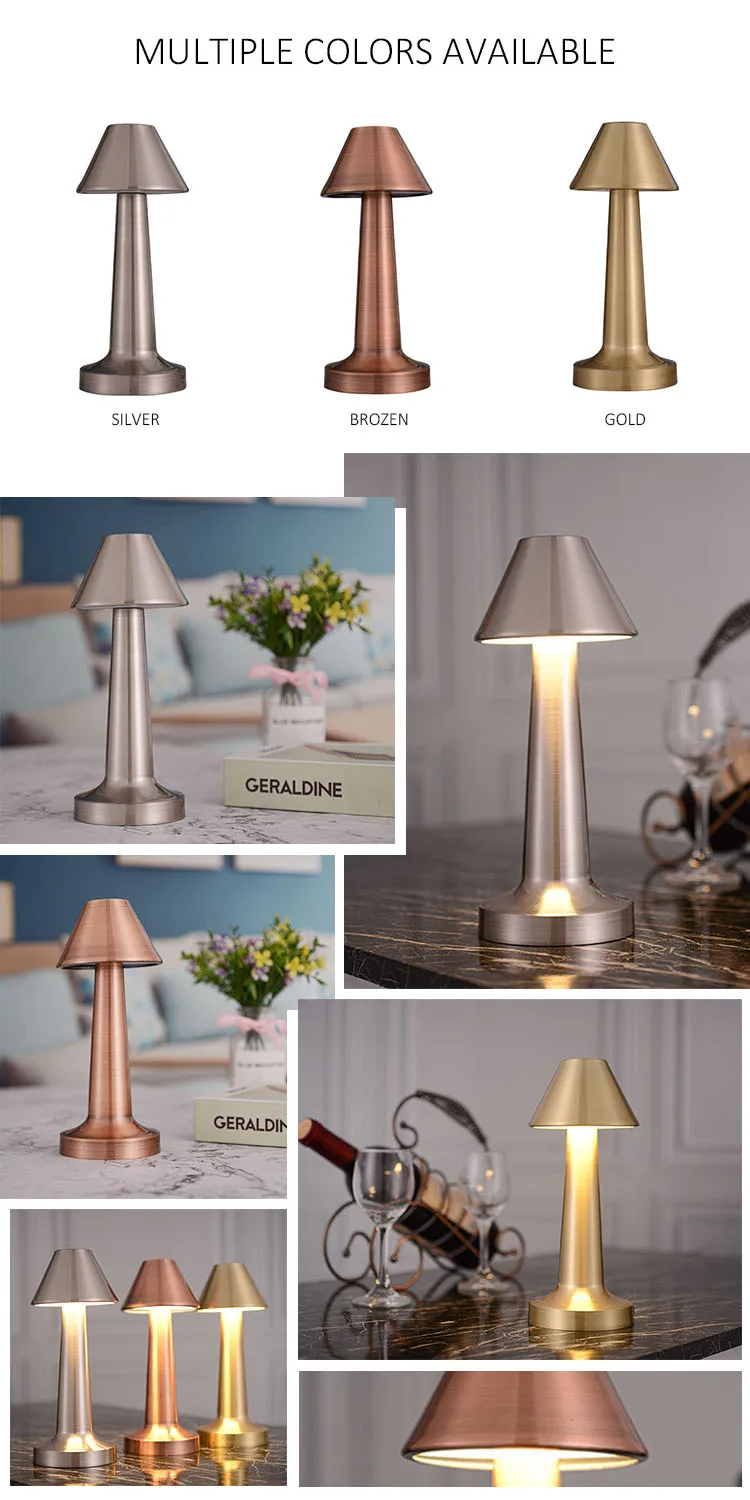 SML Simple Lamps Touch Sensor LED Reading Light Desk Table Lamps Decoration For Home Dining Room Bedroom Living Room