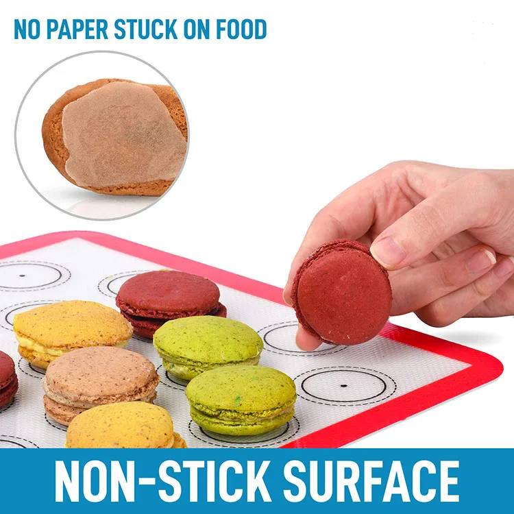 good selling foodgrade silicone baking mat macaron silicone baking mat