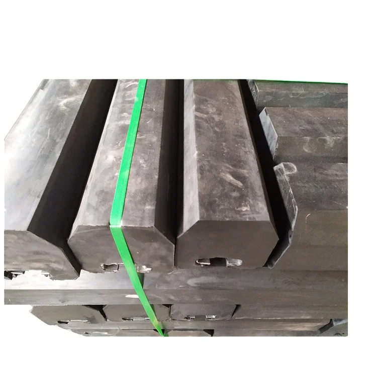 Grinding ball mill liner rubber lining good abrasive natural rubber lifterbar