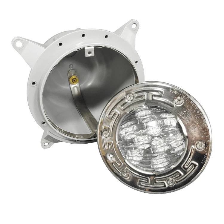 12v Surface Mounted White RGB IP68 waterproof Swimming Pool Led Light with niche