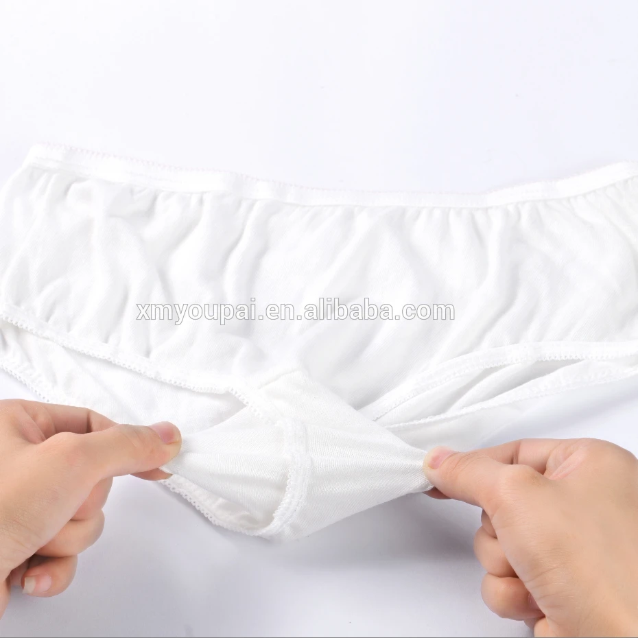 Cheap cotton ladies underwear high waist made by 100% pure cotton underwear wholesale