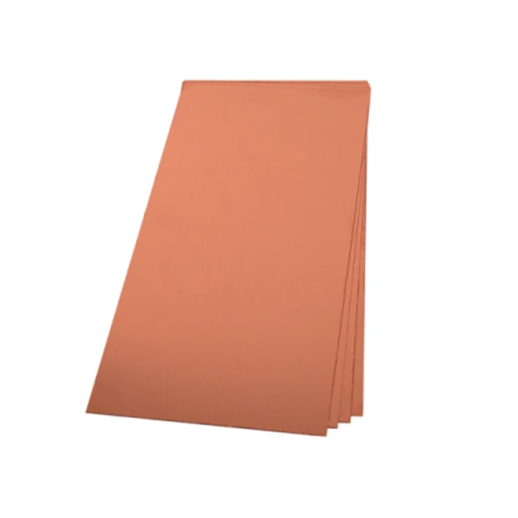 C12000 C19200 C23000 C33000 Copper Coated Sheet Custom Copper Plate