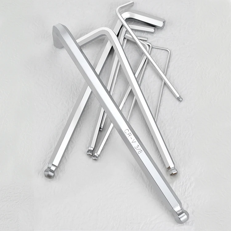 Hot selling Hardware Tools High hardness Multiple specifications Hexagon wrench allen key set