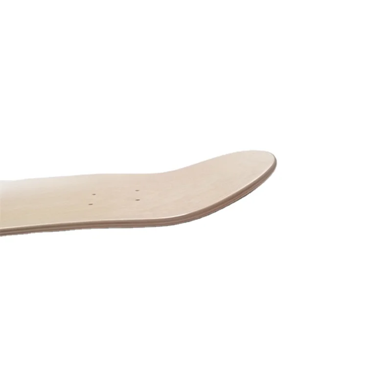 Custom Middle Concave 7ply Birch Skateboard Deck with Bottom Black Color Stained