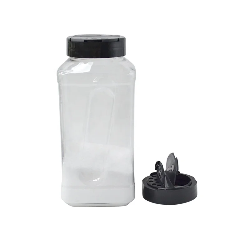 Spice Jar Spice Bottle Seasoning Container Spices Packaging Bottles Salt Pepper Shaker PET Plastic