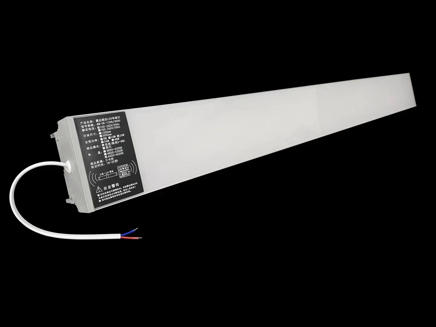 Wholesale Rectangle Suspended Aluminum LED Linear Light for Snooker Billiard Room Hall Table Tennis Chandelier Car Garage