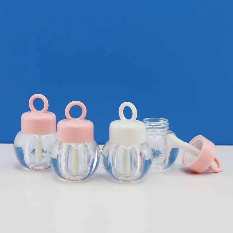 New Spot Wholesale Cute Grenade Lip Gloss Tube Injection Color 2ml Lip Glaze Tube Empty Tube Cosmetic Packaging Material