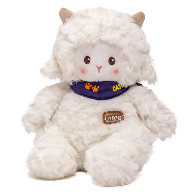 Wholesale Sheep Plush Toy for Kids Gift Kawaii Stuffed Animals Sheep Doll 23cm Cute Sheep Soft Toy