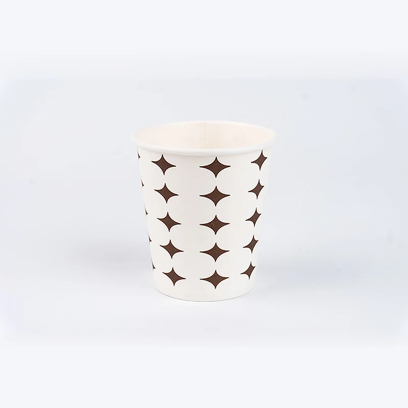 Food grade 8oz paper cup price design customized disposable manufacturer various size hot cocoa cups coffee single wall cup