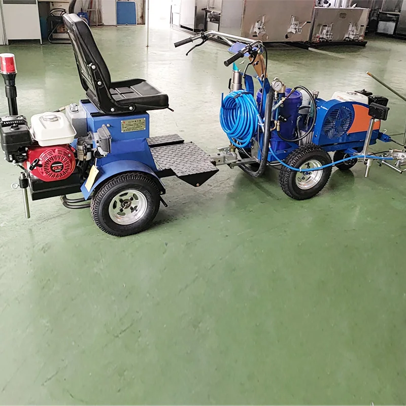 Cold Paint Two Component Road Marking Machine Traffic Line Road Marking Machine Best Product 2024
