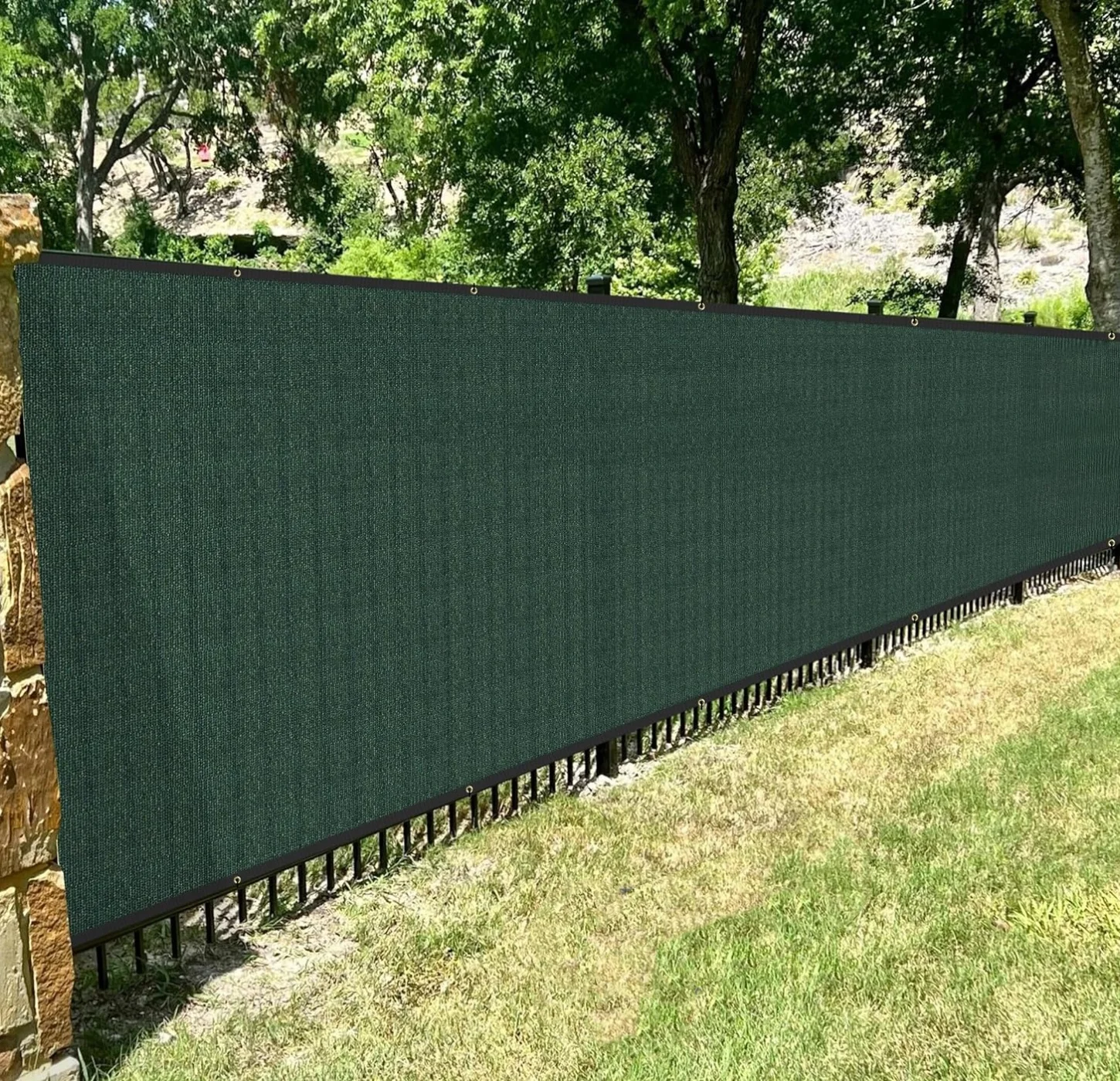 Factory Direct Customized 185gsm Windscreen Balcony Deck Privacy Screen Fence Nets
