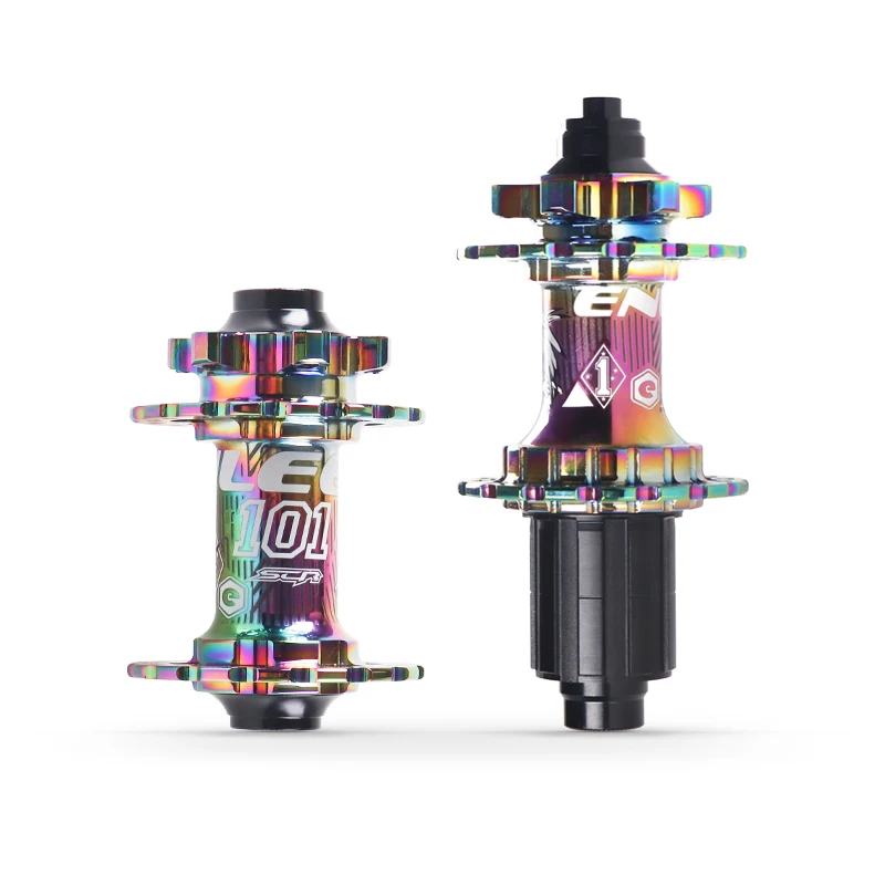 Rainbow 32 Hole bicycle Hub CNC Aluminum Mountain Bike Hub Bicycle Rear Front MTB Hubs