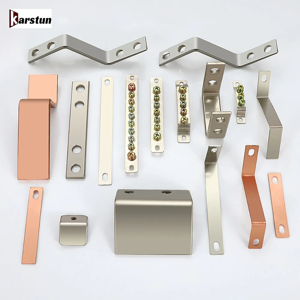 connecting cables  connecting electrodes inexpensive tin-plated and nickel-plated copper busbars