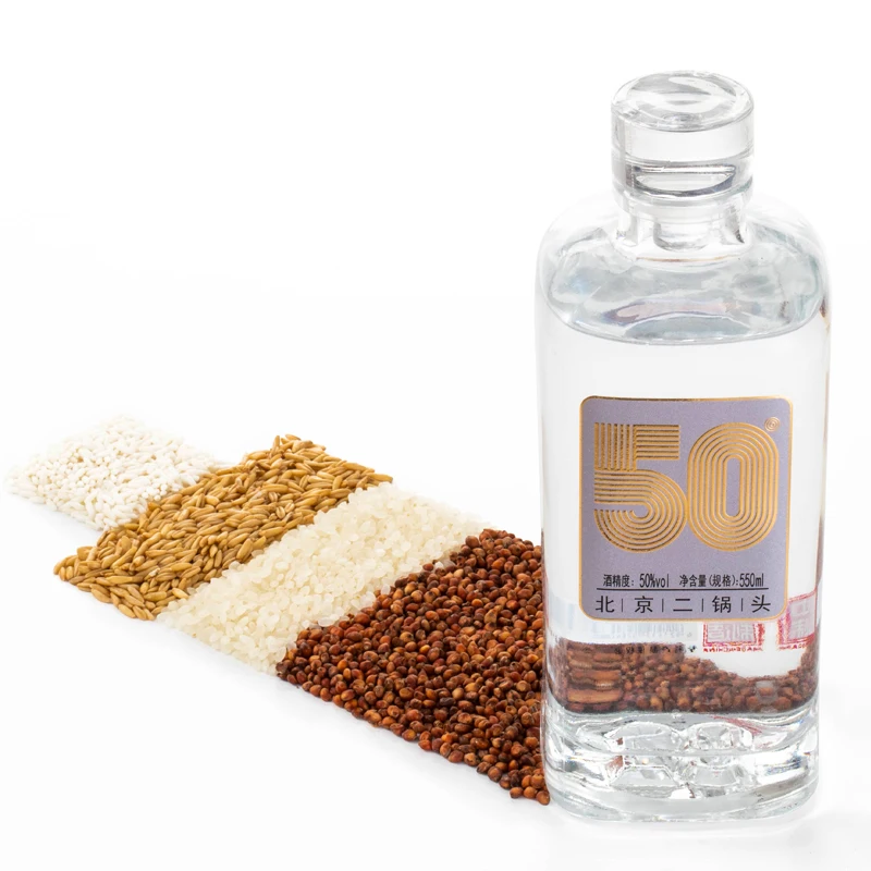 Beijing Erguotou Fragrant Chinese Liquor 50% Alcohol Chinese Bottle Packaging Beijing Kyoto Wine Co., LTD Light Fragrance 9 Kg