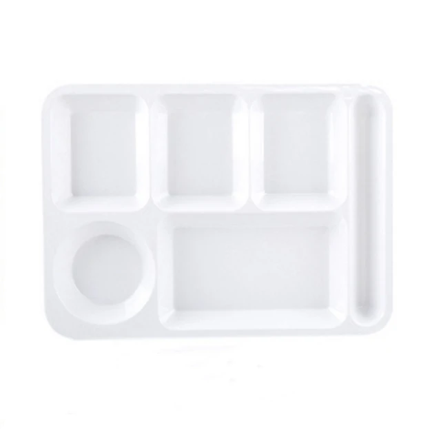 Plastic Dinner Plates Hot Sale Food Grade Dish Plate Factory Direct Sale Rectangle Economic and Reusable