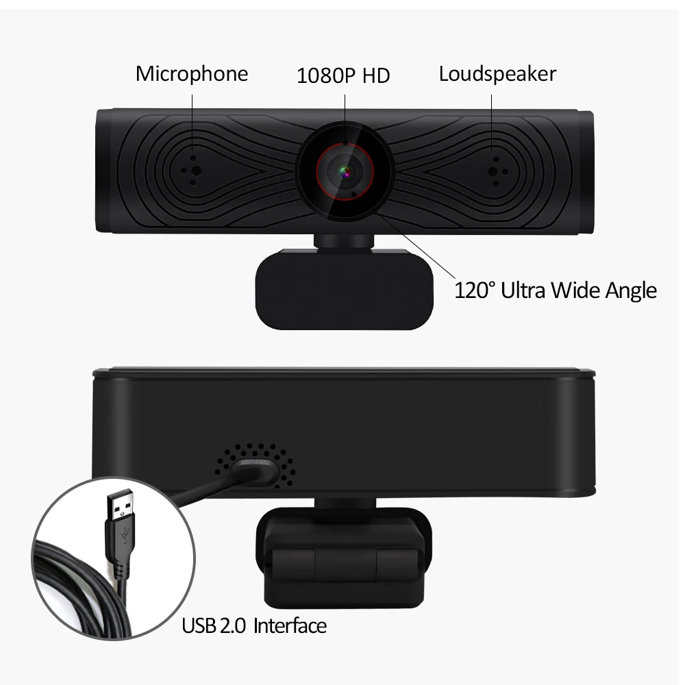 1080p hd wide angle camera web video conference mobile network broadcast equipment ip live stream