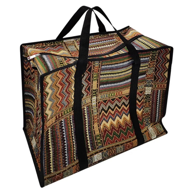 
Branded Laminated Pp Gloss Matte Non Woven Jacquard Bag 