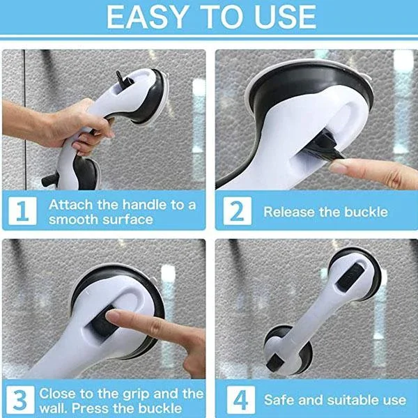 DROPSHIPPING Non Slip Portable Bathroom Balance Assist Handle Shower Grab Bar For Children Disability Aids