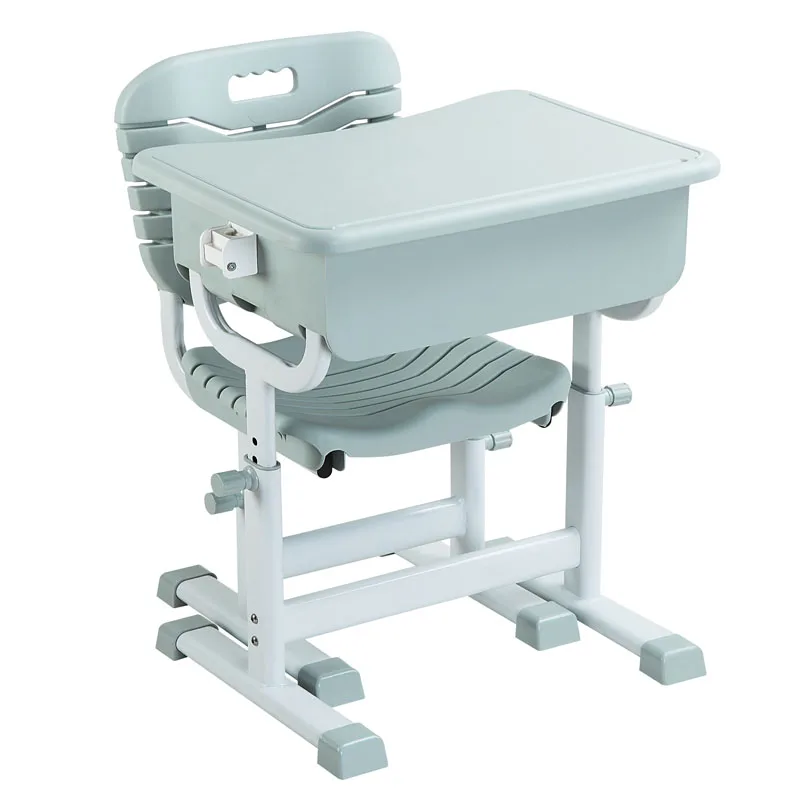 Hot sale modern adjustable children desks and chairs set for school students