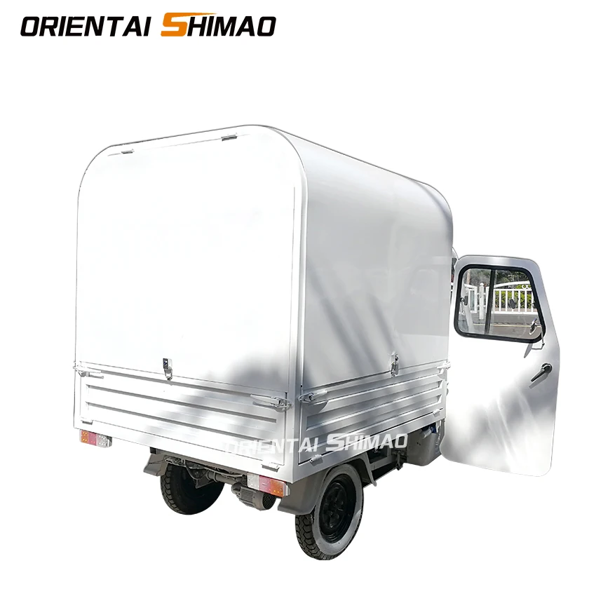 Oriental shimao 3 wheel food cart tricycle food truck for sale