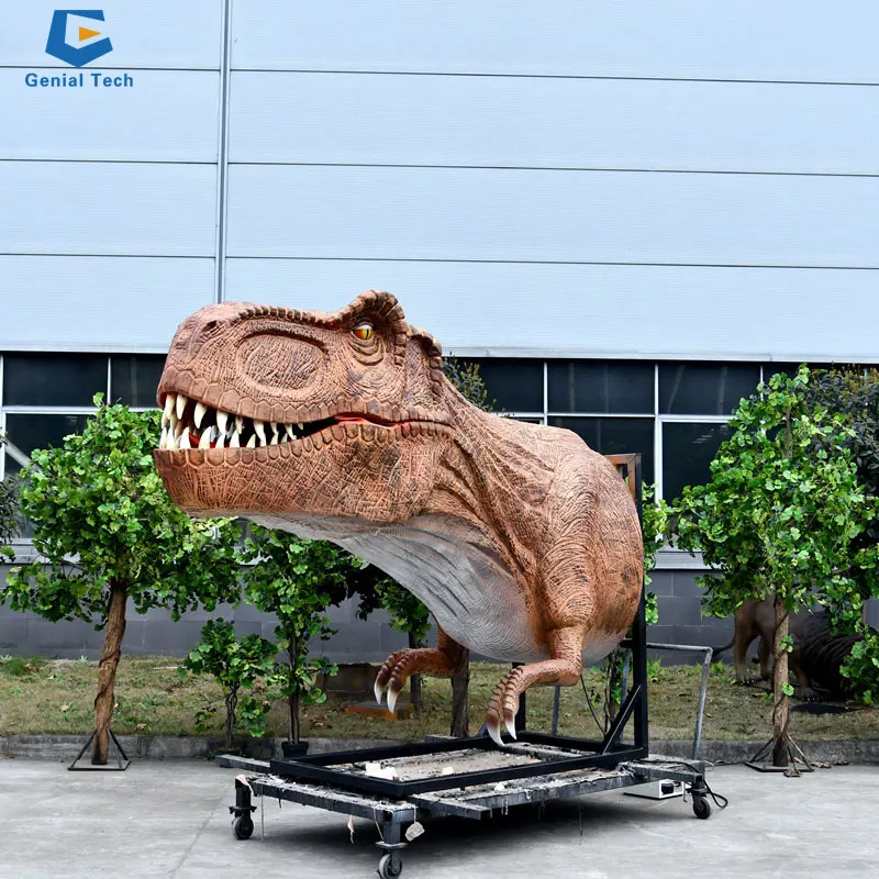 Dinosaur Theme Park Model Dinosaur Head