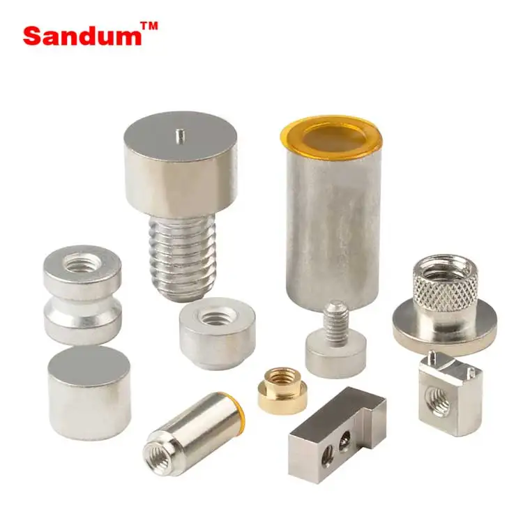 CNC Turning Parts Analogy for 7466114 7466204 7466205 PCB SMD High Currenct PCB Terminal SMD Connected Bolt