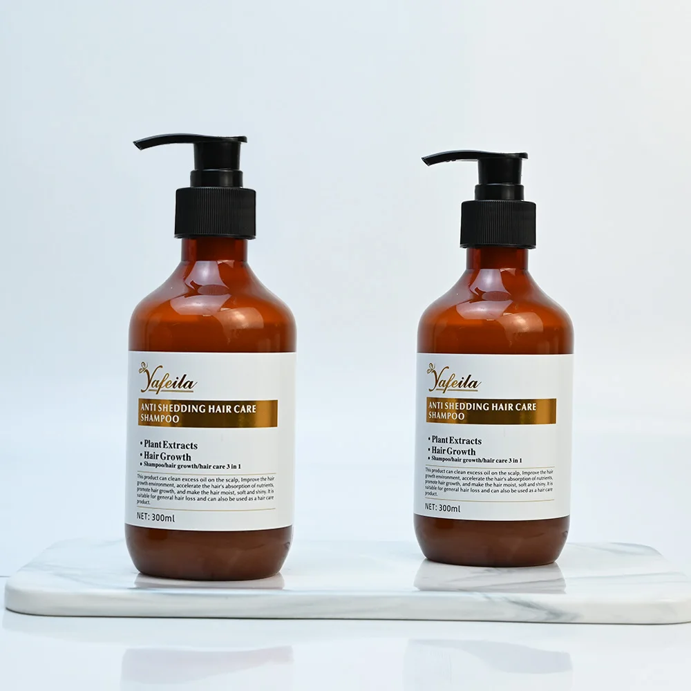Free Sample Provide Wholesale Chinese Herbal Polygonum Multiflorum Fast Hair Growth Shampoo and Conditioner for Thinning Hair