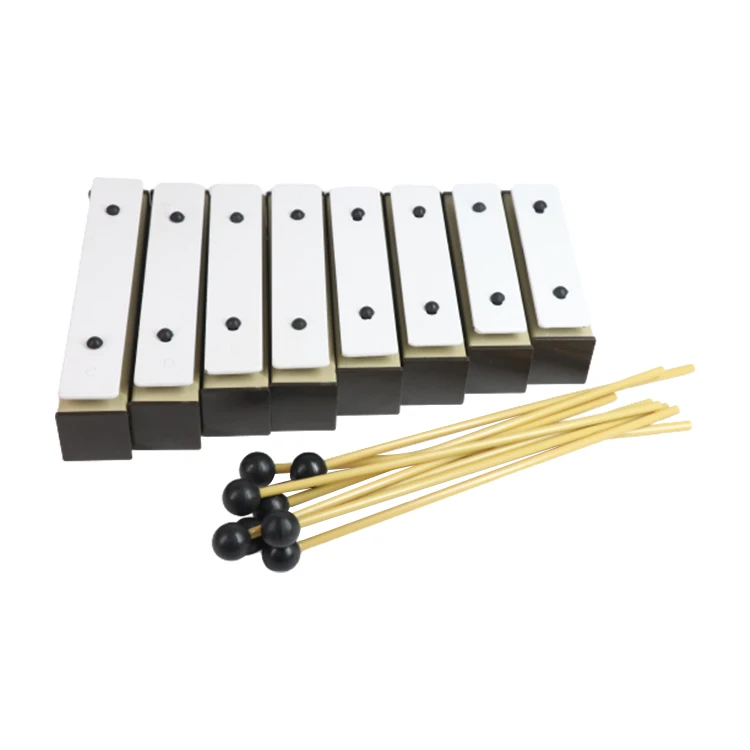 High Quality Wooden Xylophone Toy Metal Chromatic