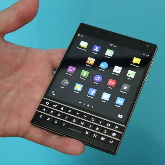 Free Shipping For Blackberry Passport Q30 BLACK Unlocked GSM QWERTY Original Touchscreen Mobile Cell Phone Smartphone By Post