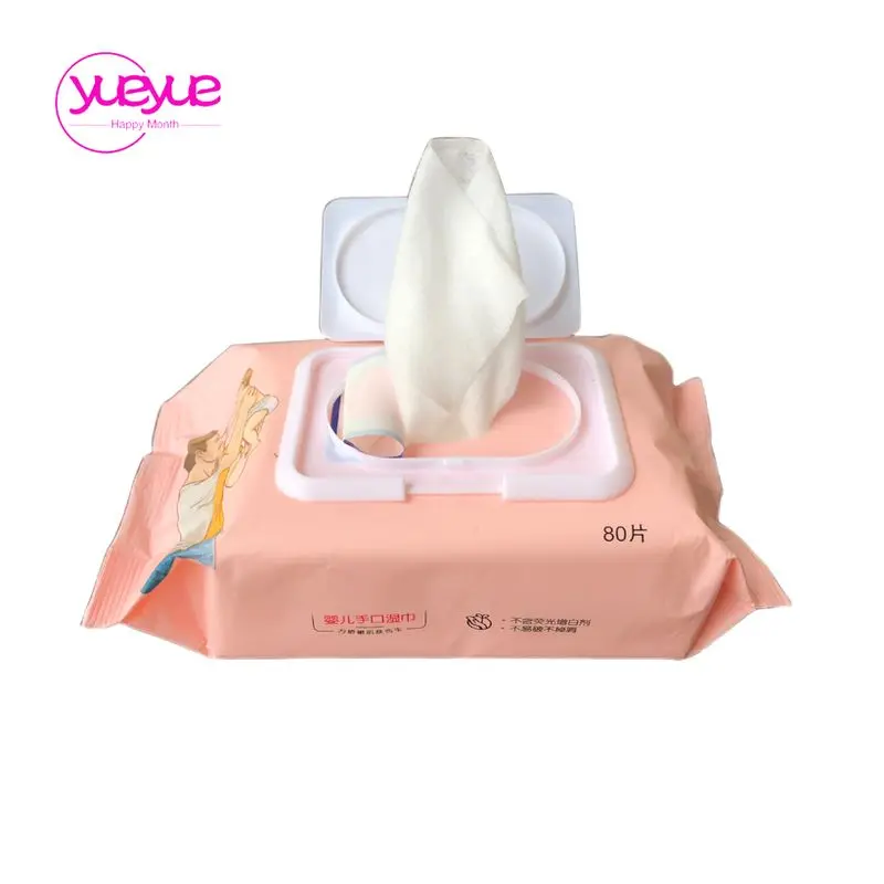 Hot selling Safe for babies with sensitive skin soft baby Wet tissue