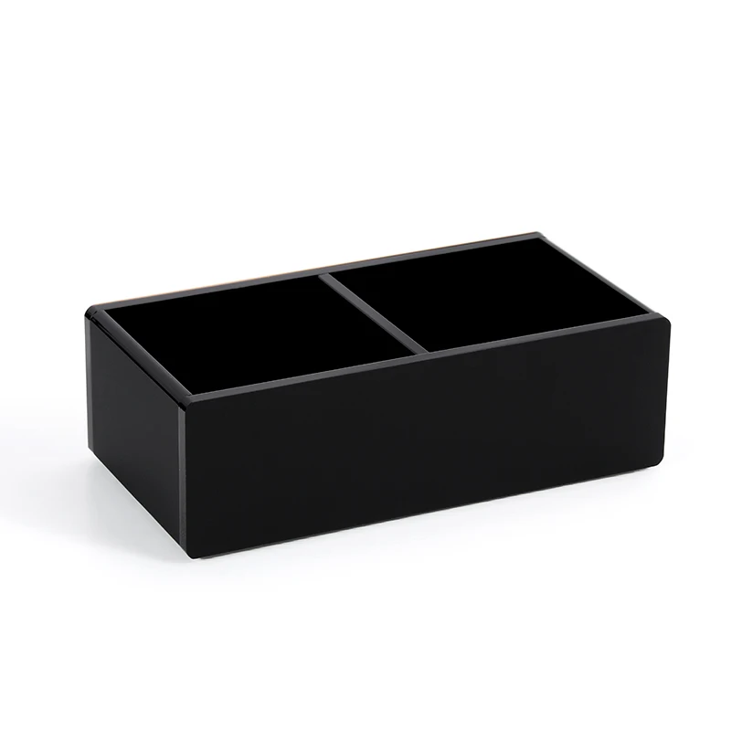High quality hotel tea box with customized LOGO coffee and tea bag organizer storage box