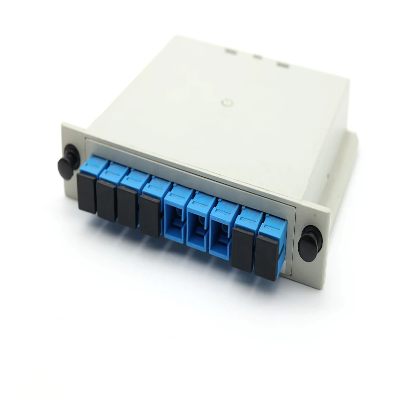 Factory Price Fiber Optical Splitter Plc Optical Splitter 1*8 Plc  Fiber Optic Splitter