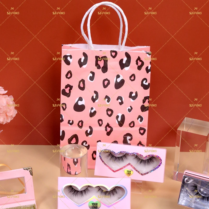 Sj Best Selling 5d Mink Lashes Private Label Custom Packing Box Free Sample Custom Length Options Available