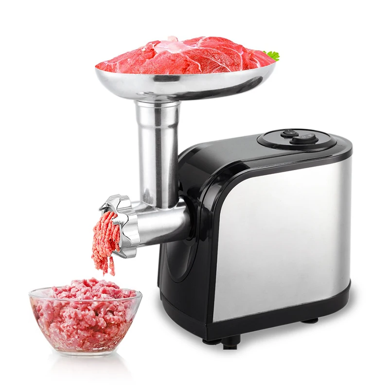 High Quality Multifunction Mixer Grinders Motor Hachoirs Viande Electric Meat Grinder With Square Tray