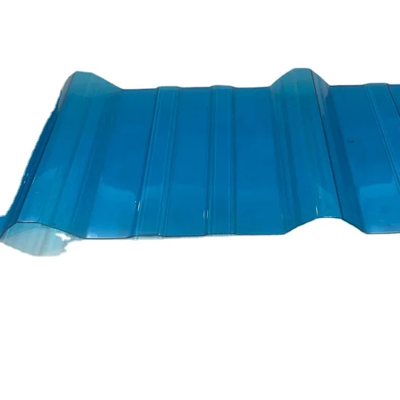 0.8Mm Polycarbonate Transparent Light Weight Clear Corrugated Wave Roofing Sheet