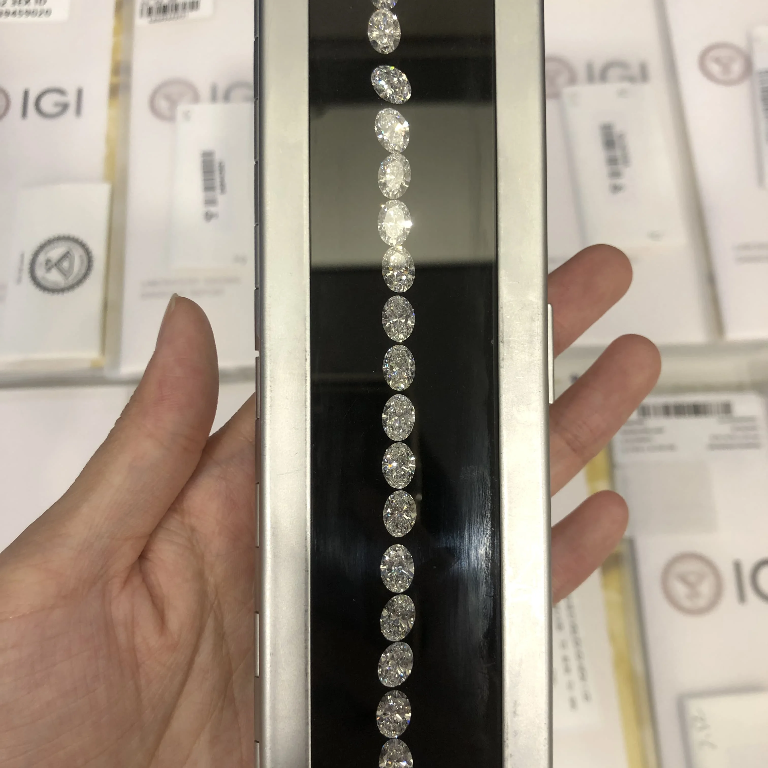 Hot Selling Lab Grown Diamond Jewelry HPHT VS SI Polished Cut High Quality IGI Certified Loose Lab Grown Diamond