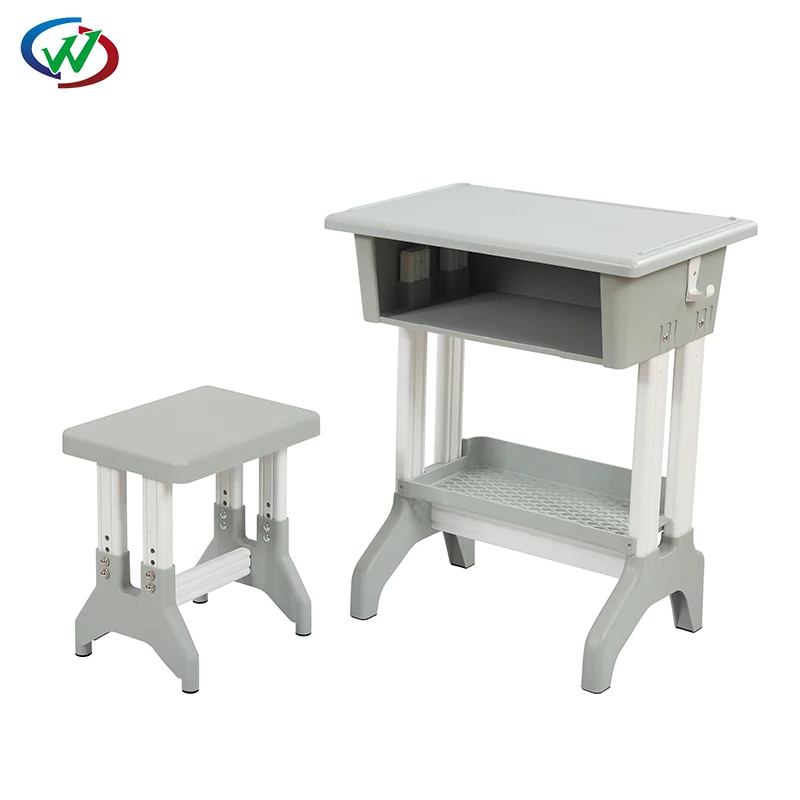 SCHOOL FURNITURE PLASTIC ERGONOMIC KIDS CHILDREN STUDY TABLE AND CHAIR SET