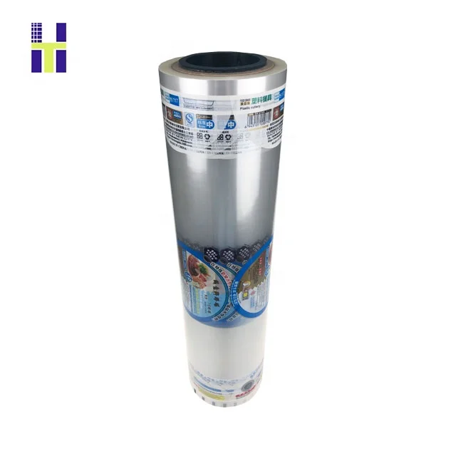 custom printed laminated material food packaging plastic roll film