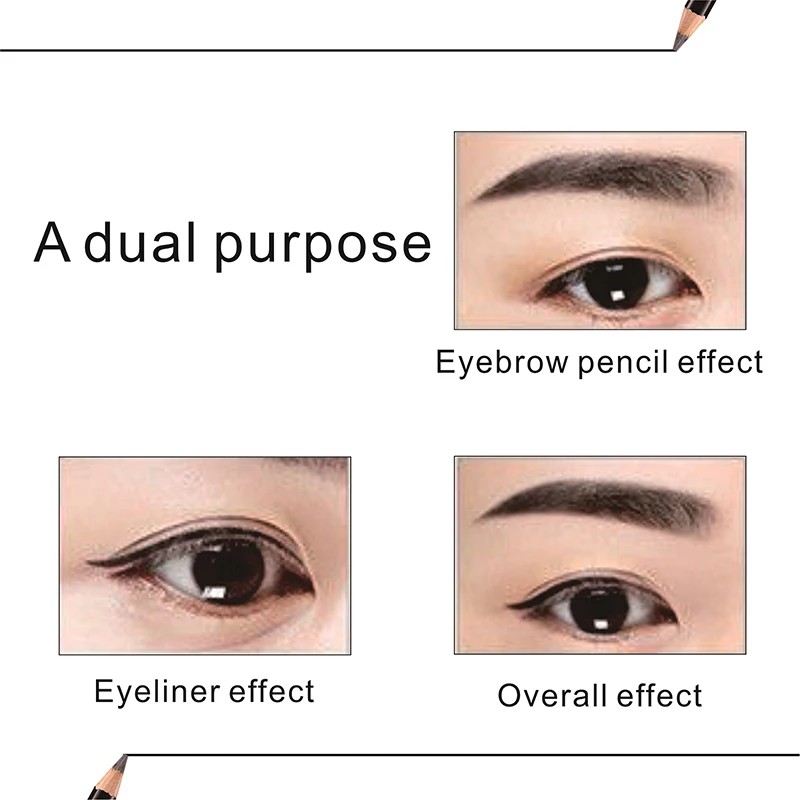 Private Label Makeup Eyeliner Pencil OEM ODM Waterproof Cosmetics Long Lasting Gel Eyeliner Pencil