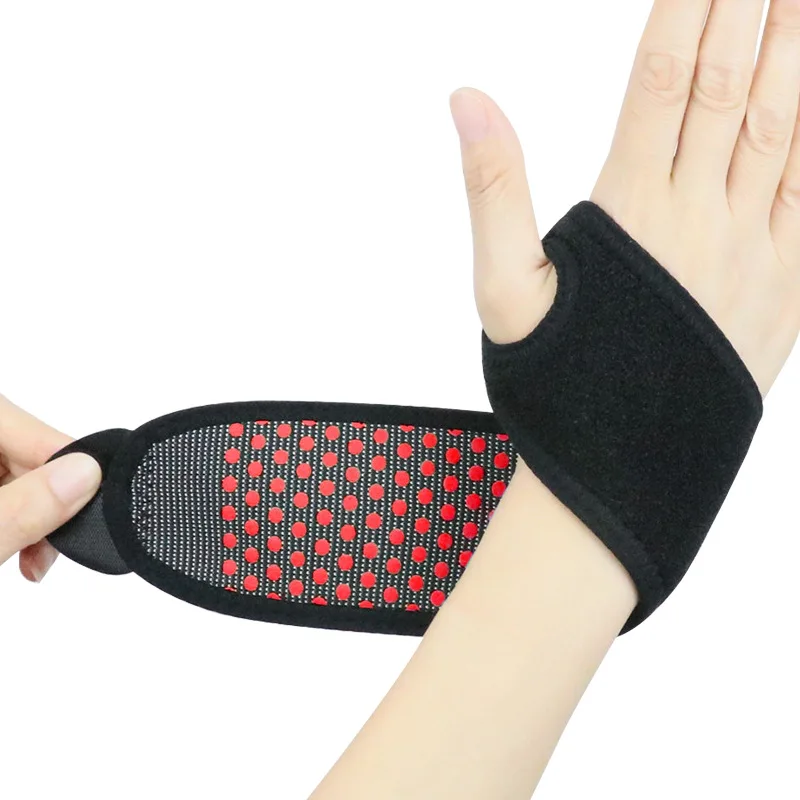 Adjustable outdoor sports protection Tourmaline Self-heating Comfortable Wrist Brace Bandage