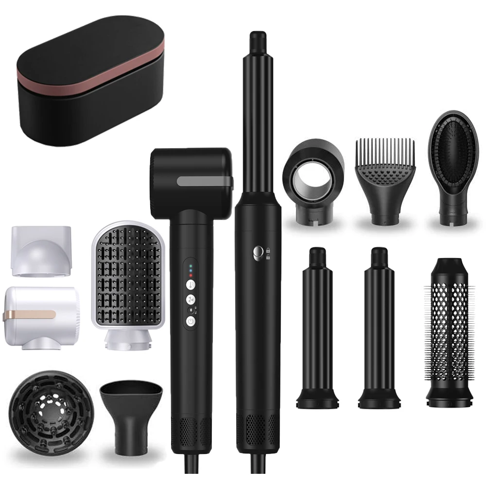 7 In 1 Hair Dryer 110000RPM bldc secadora de pelo para hombres professional turbo blower for salon With Wholesale high quality