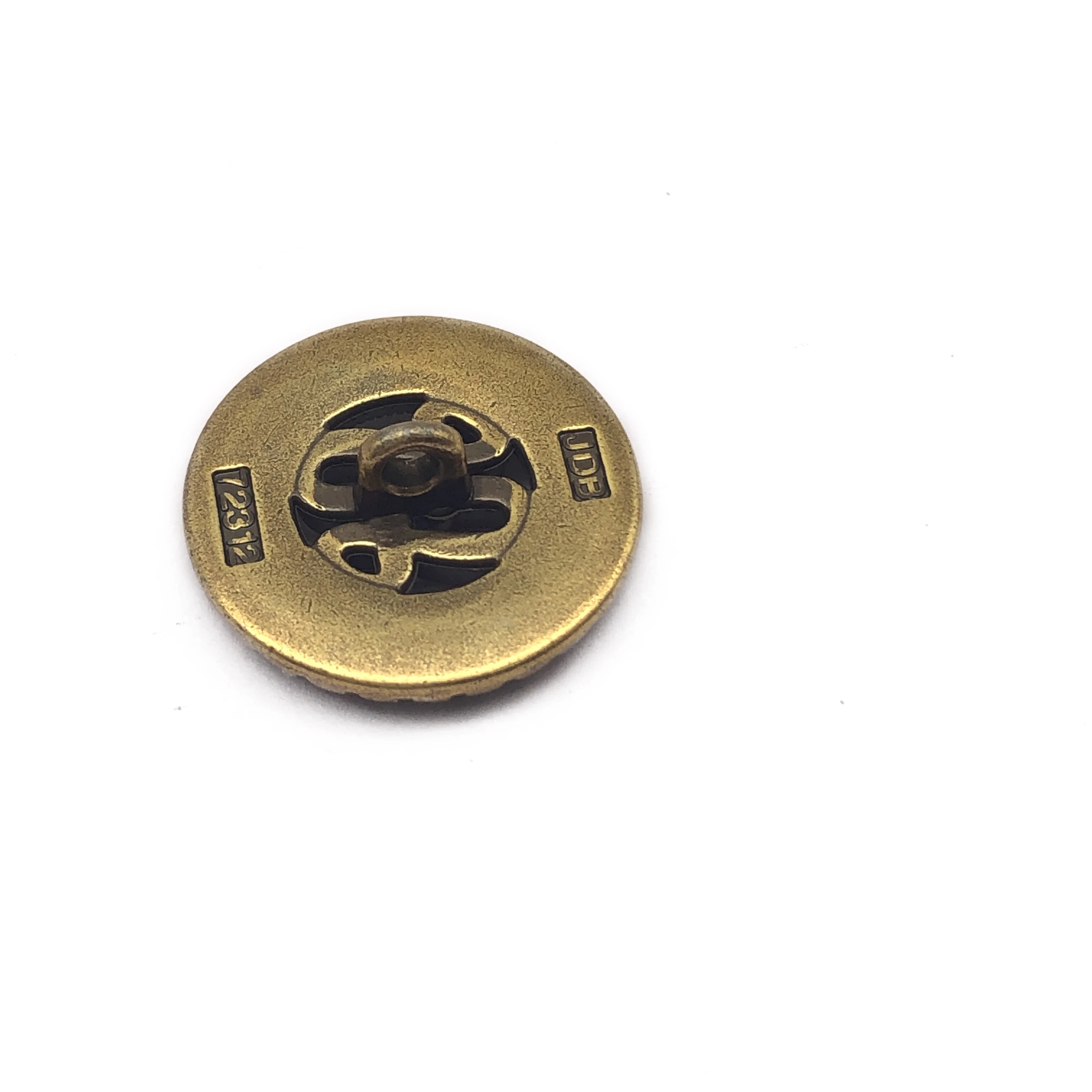 factory direct sale eco-friendly zinc alloy shank button high standard button for women coat