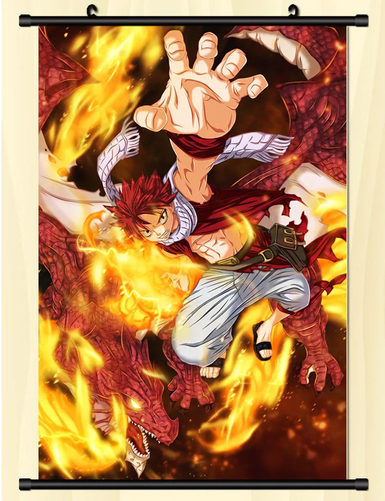 60*90cm 20 Design High  quality Anime Fairy Tails Wall scrolls Waterproof posters Banners