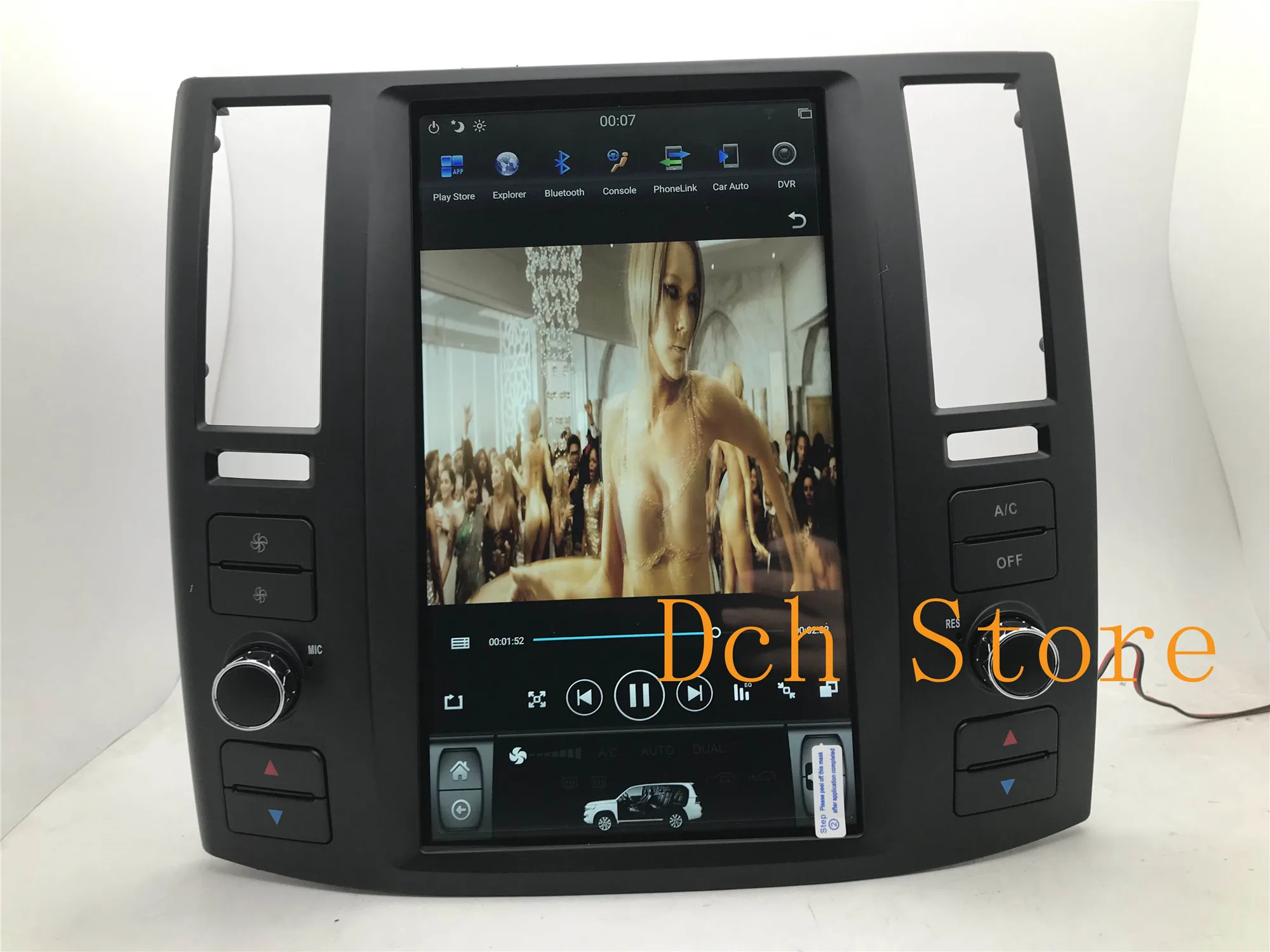 11.8'  tesla style Android 11 Car DVD PLAYER RADIO for Infiniti FX FX25 FX35 FX45 2004-2008 navigation 128G QUALCOMM 8 CORES