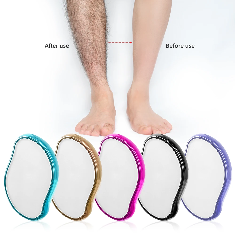 New Arrival Hot Sell Body Crystal  Glass Hair Remover Painless Waterproof Portable Crystal Hair Removal Eraser