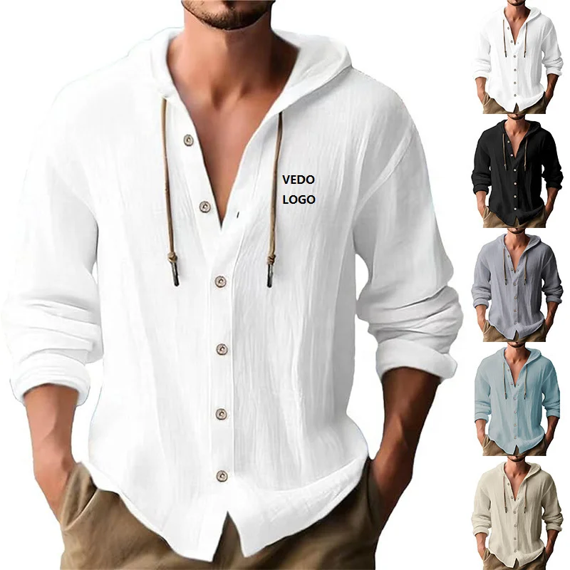 Sweatshirt US Size Custom Logo Breathable Hawaii Shirt Leisure Streetwear GYM Clothing Workout Hooded Muscle Shirt